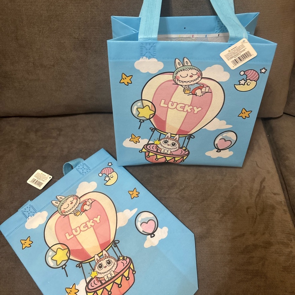 Labubu Reusable Tote Bags